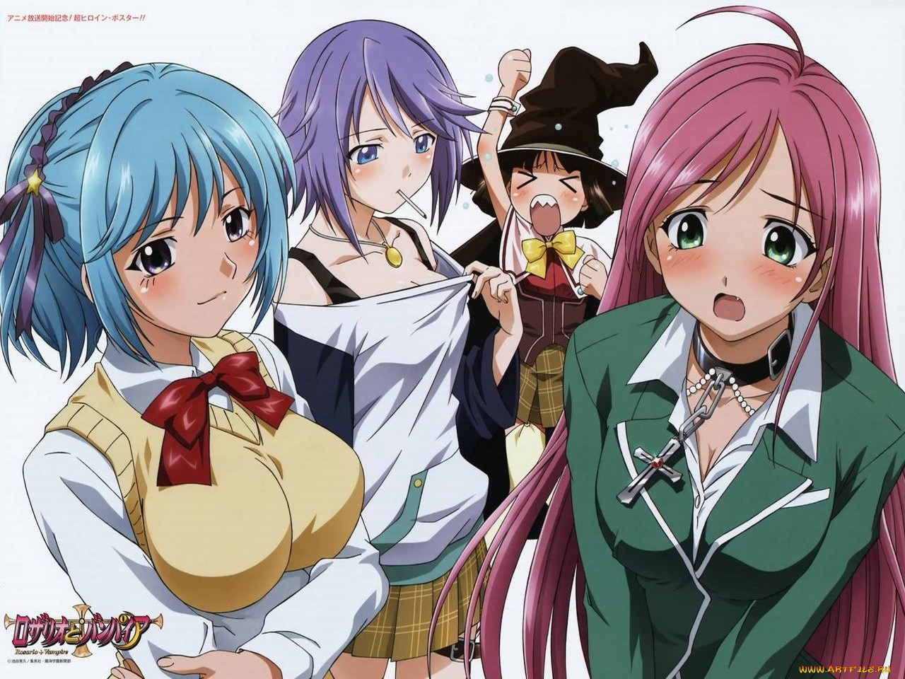 , rosario, vampire